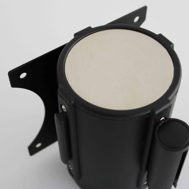 Enrouleur mural sangle noire 5 m