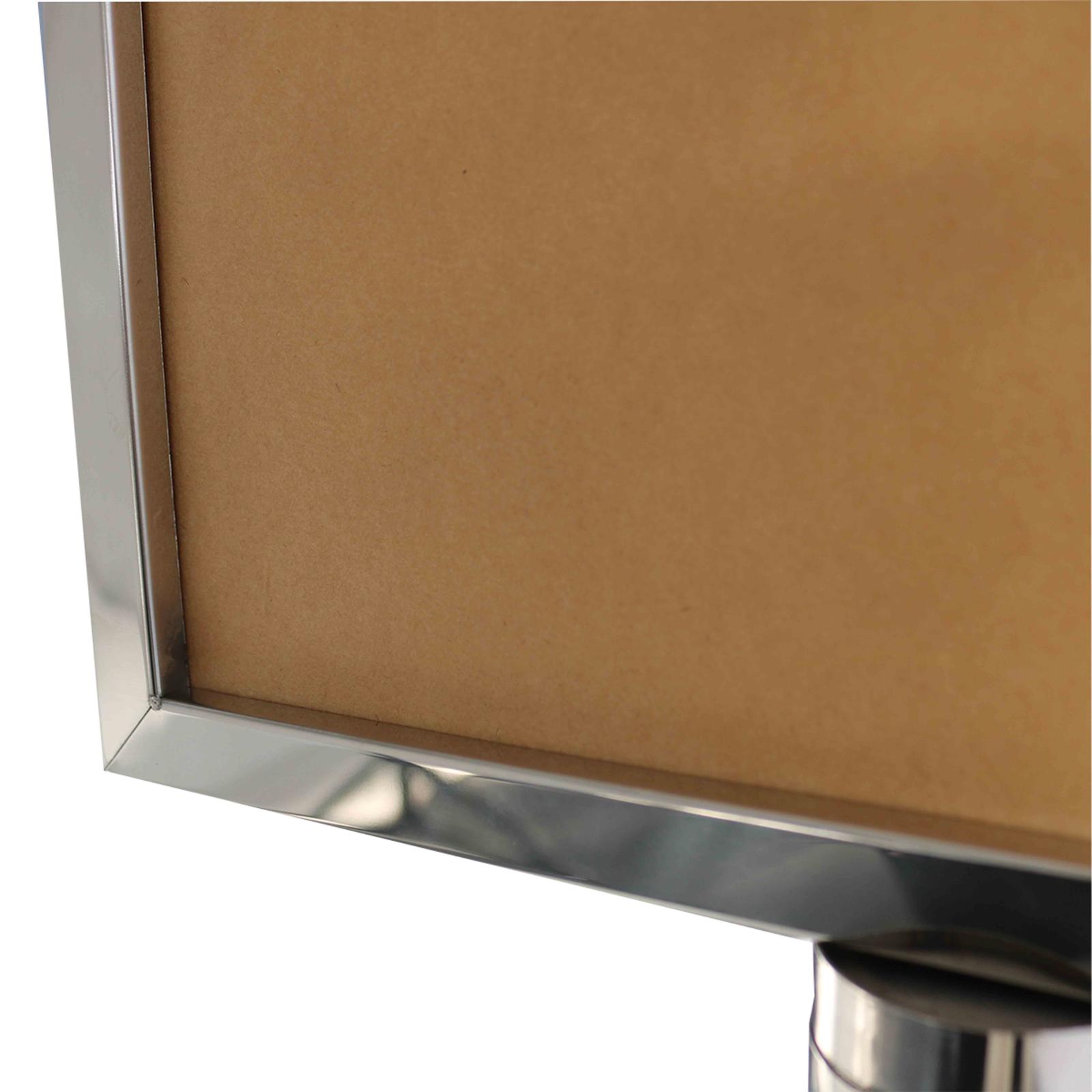 Porte affiche pour poteau de signalisation