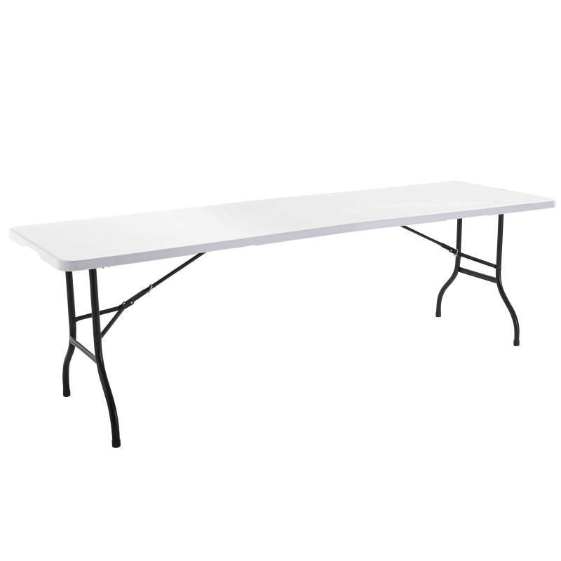 Table pliante monobloc en PEHD 240 cm - 12 places