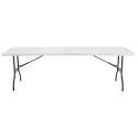 Table pliante monobloc en PEHD 240 cm - 12 places