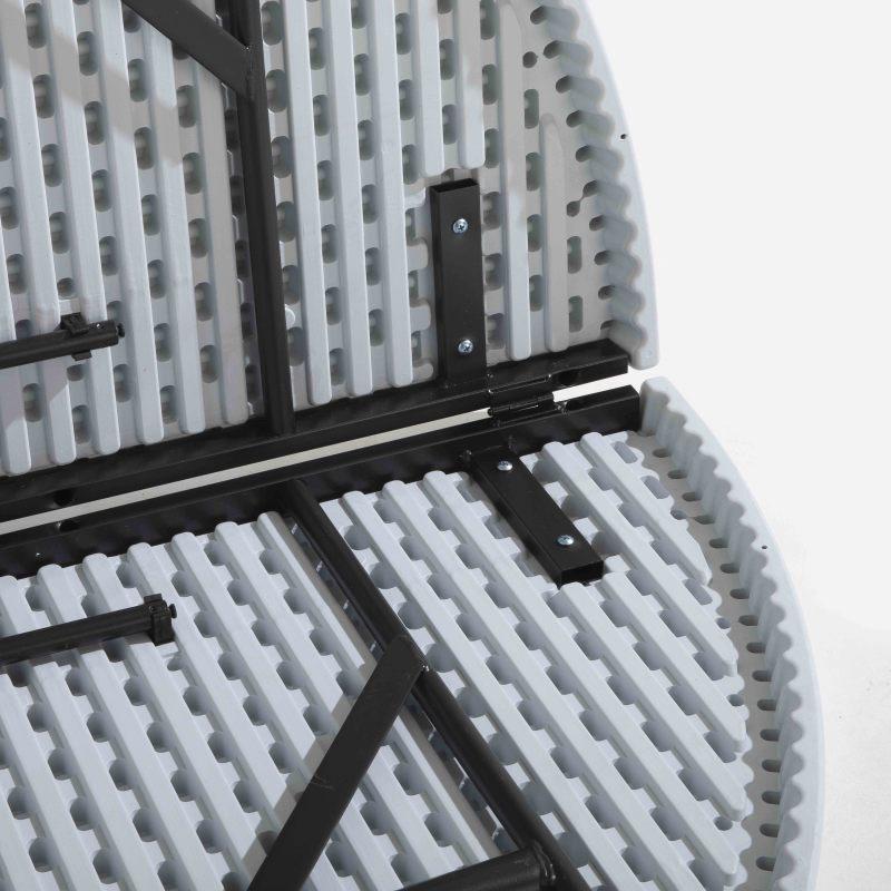 Table pliante ronde ⌀150cm PEHD