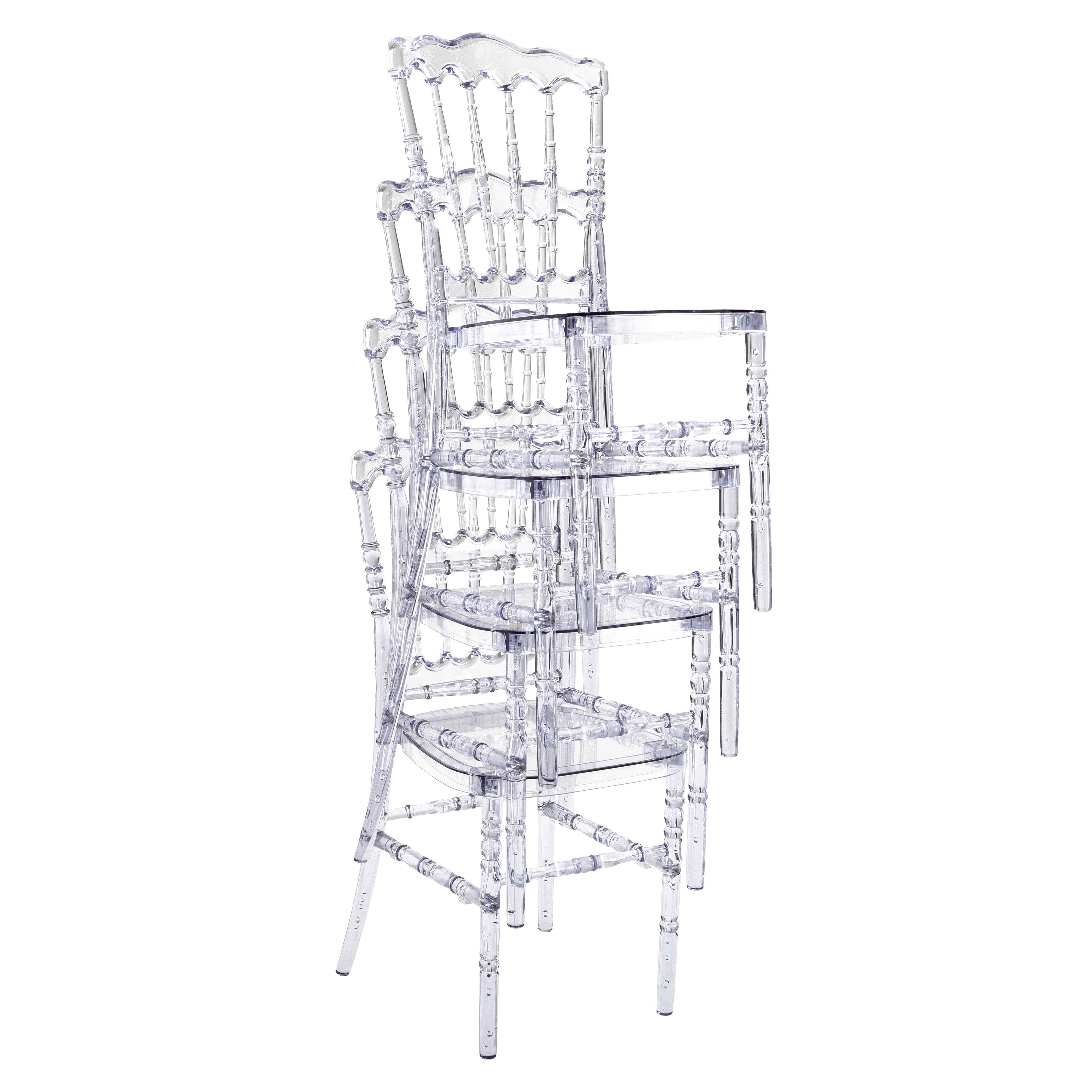 Chaise de réception transparente - Polycarbonate