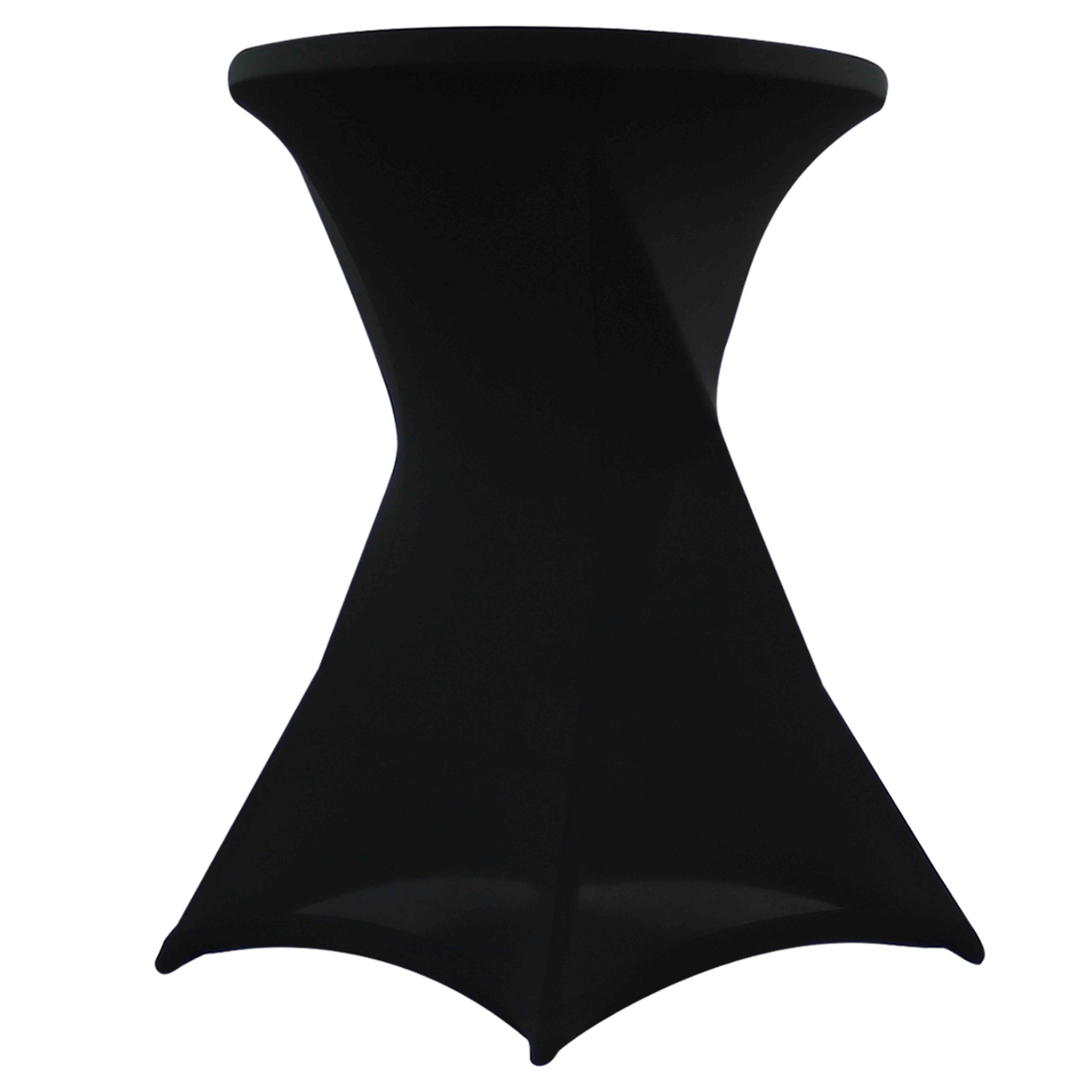Housse mange debout 80x110 cm noire 180g - Elasthanne