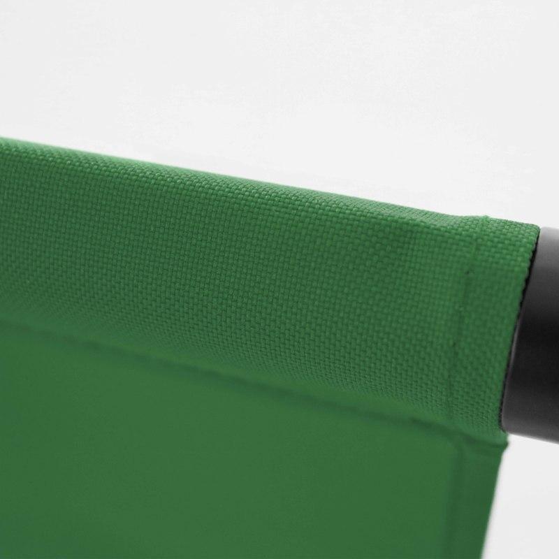 Toile verte pour séparateur de terrasse 100x69cm