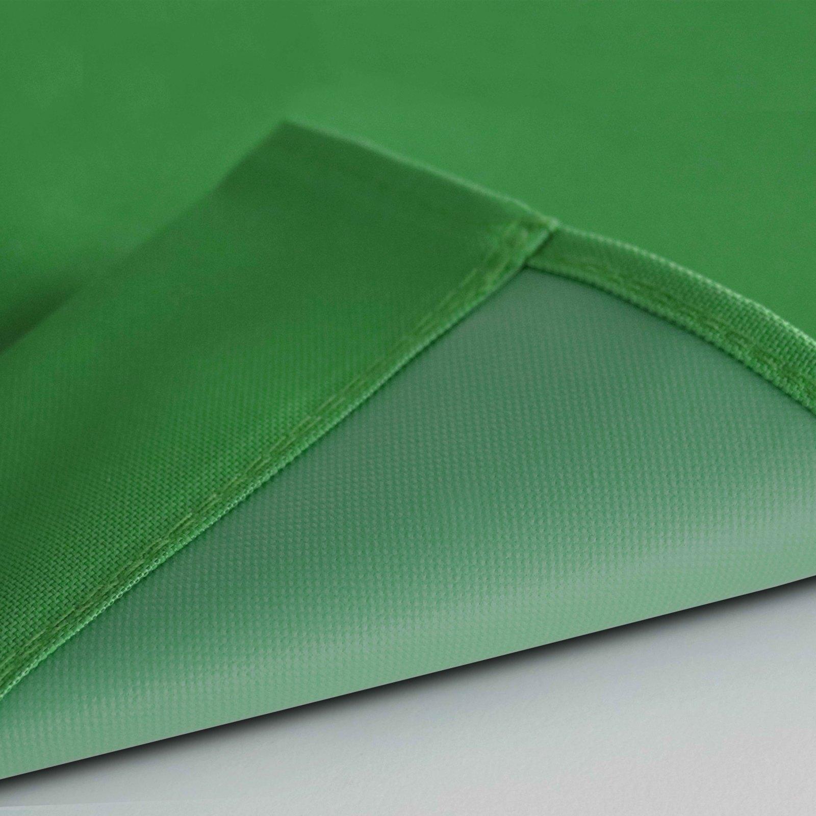 Toile verte pour séparateur de terrasse 100x69cm