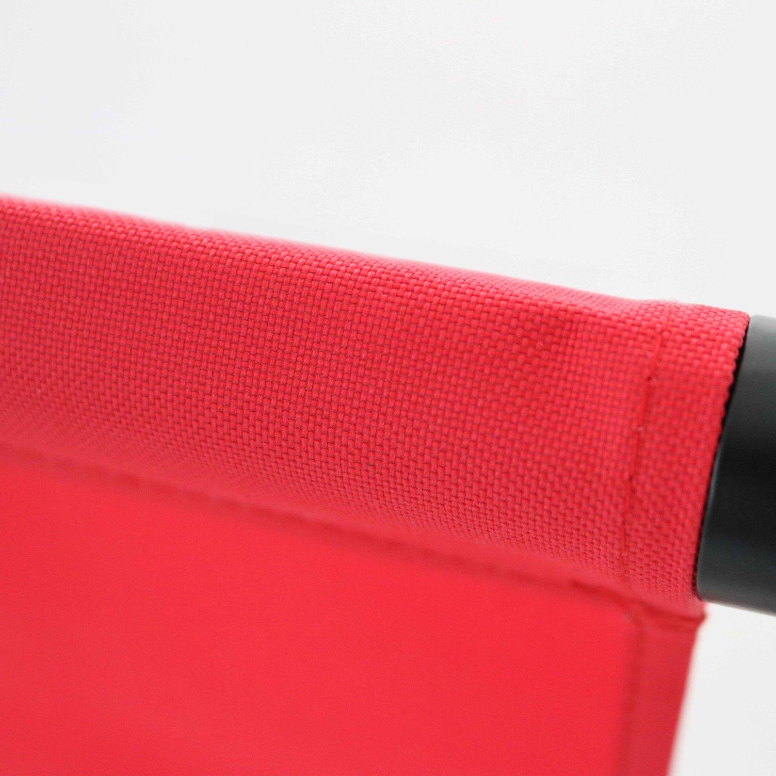 Toile rouge pour séparateur de terrasse 100x69cm