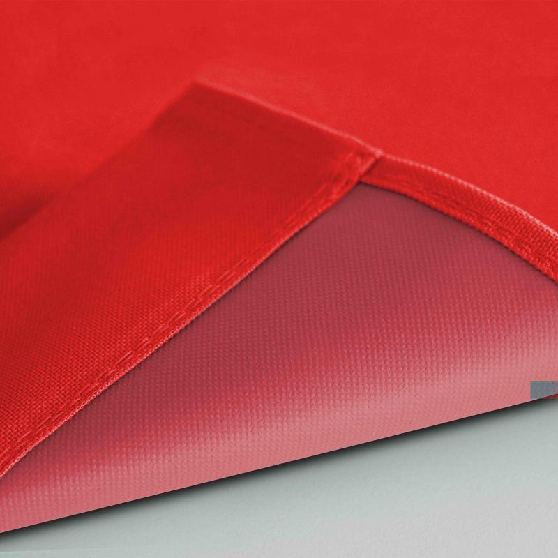 Toile rouge pour séparateur de terrasse 100x69cm