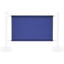 Toile bleue pour séparateur de terrasse 100x69cm