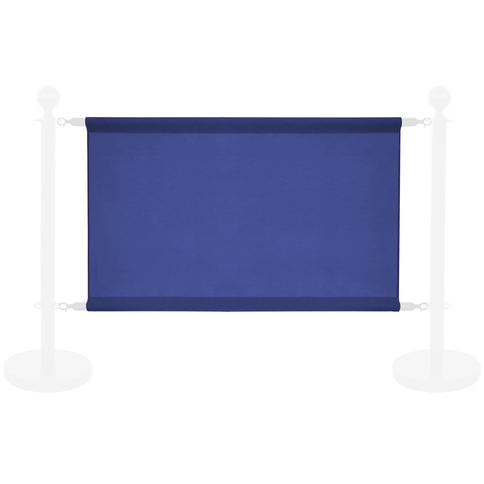 Toile bleue pour séparateur de terrasse 100x69cm