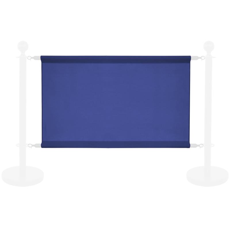 Toile bleue pour séparateur de terrasse 100x69cm