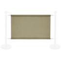 Toile beige pour séparateur de terrasse 100x69cm