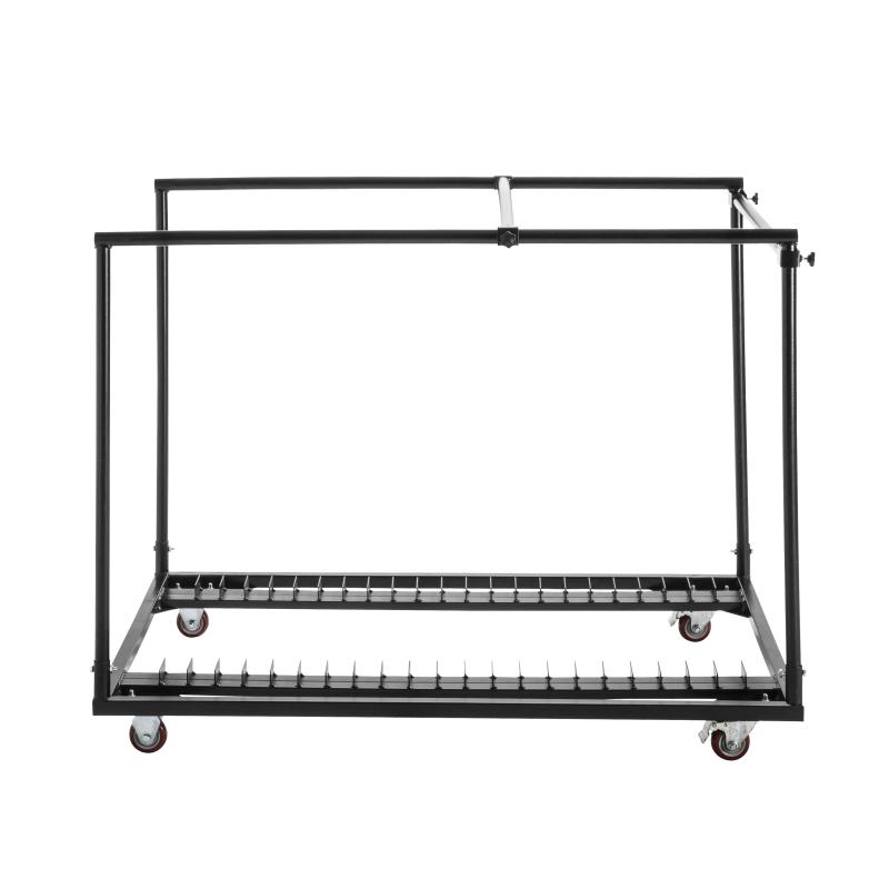 Chariot pour mange-debout pliants