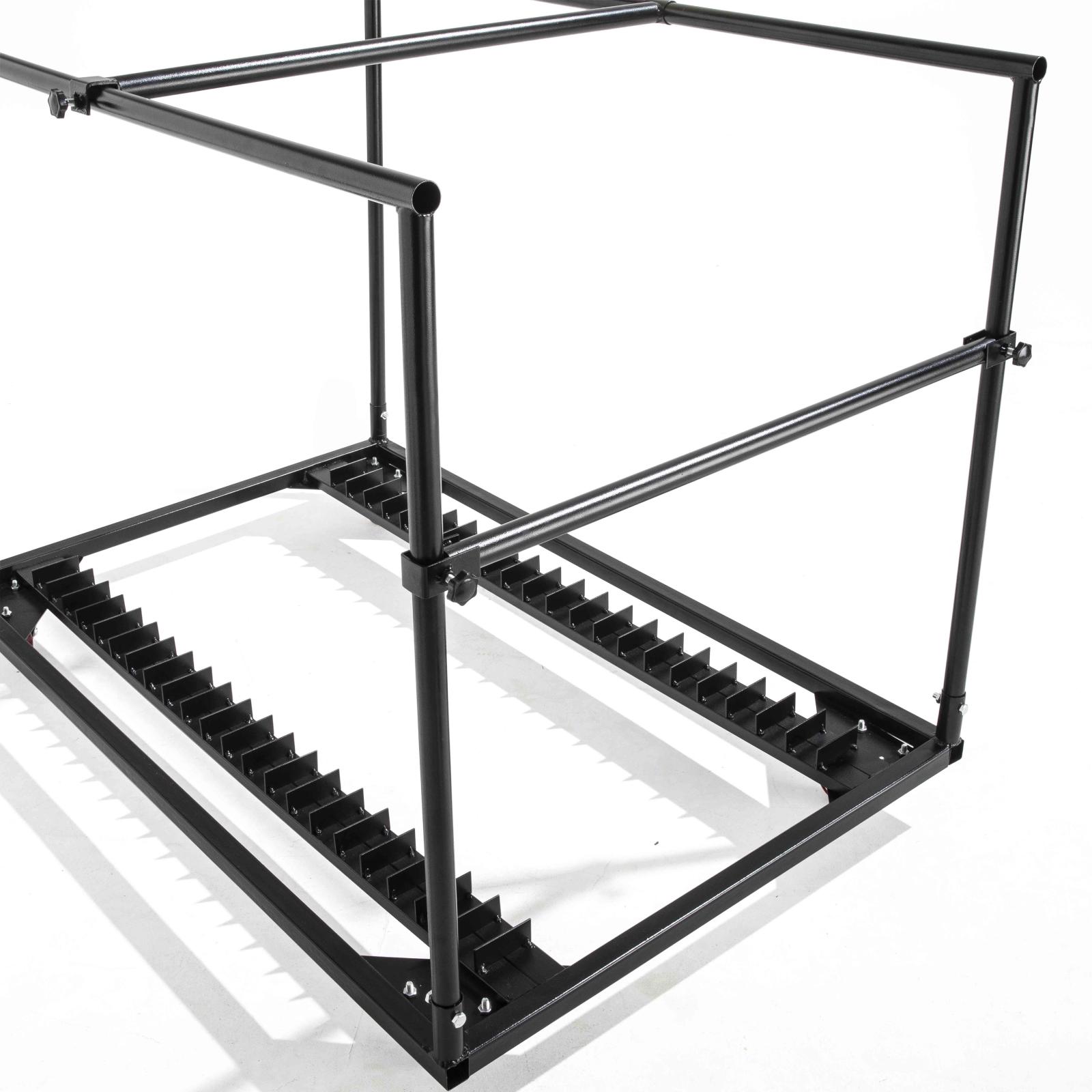 Chariot pour mange-debout pliants