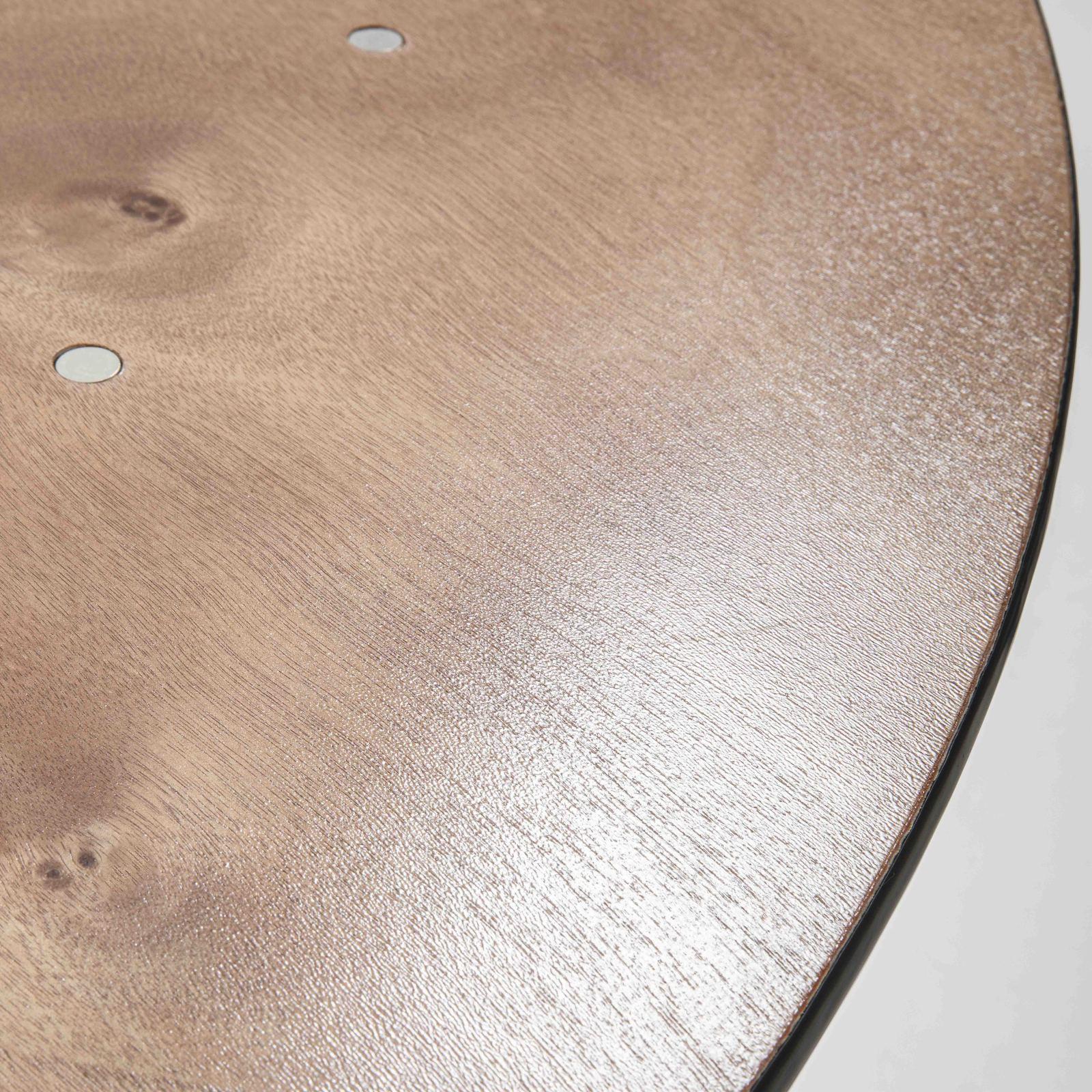 Table pliante ronde en bois 8 places 150cm