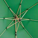 Parasol déporté carré rotatif 360° (3x3m) - 250g/m²