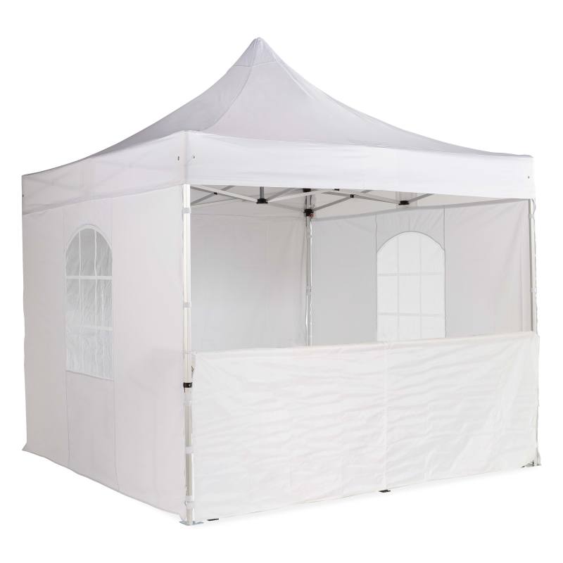 Demi-mur avec barre de soutien 3x1m - 300gr/m²