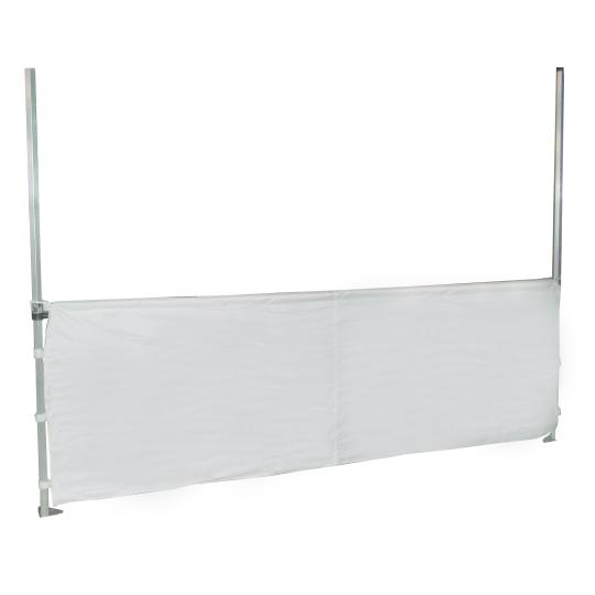 Demi-mur avec barre de soutien 3x1m - 300gr/m² | Mobeventpro