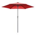 Parasol droit à manivelle inclinable ( ∅3m) - 180g/m²