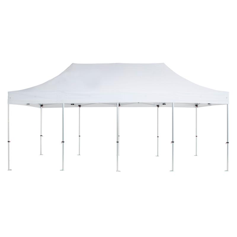 Tente pliante 4x8m 300g/m² 40mm Blanche