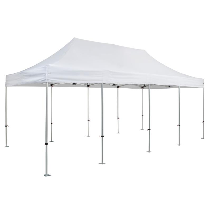 Tente pliante 4x8m 300g/m² 40mm Blanche