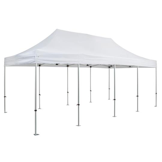 Tente pliante 4x8m 300g/m² 40mm Blanche