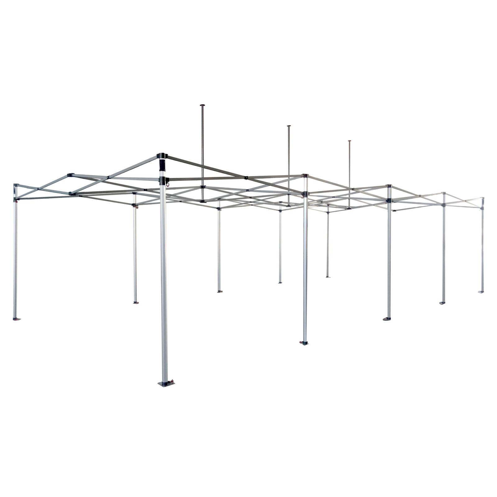 Tente pliante 4x8m 300g/m² 40mm Blanche Tente pliante 4x8m 300g/m² 40mm Blanche