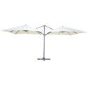 Double parasol déporté (3x3m) - 250g/m²