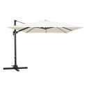 Parasol déporté aluminium (3x3m) - 250g/m²