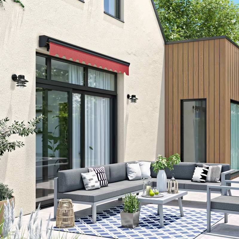 Store banne avec coffre semi-intégral - 2,50x2m (6/7)