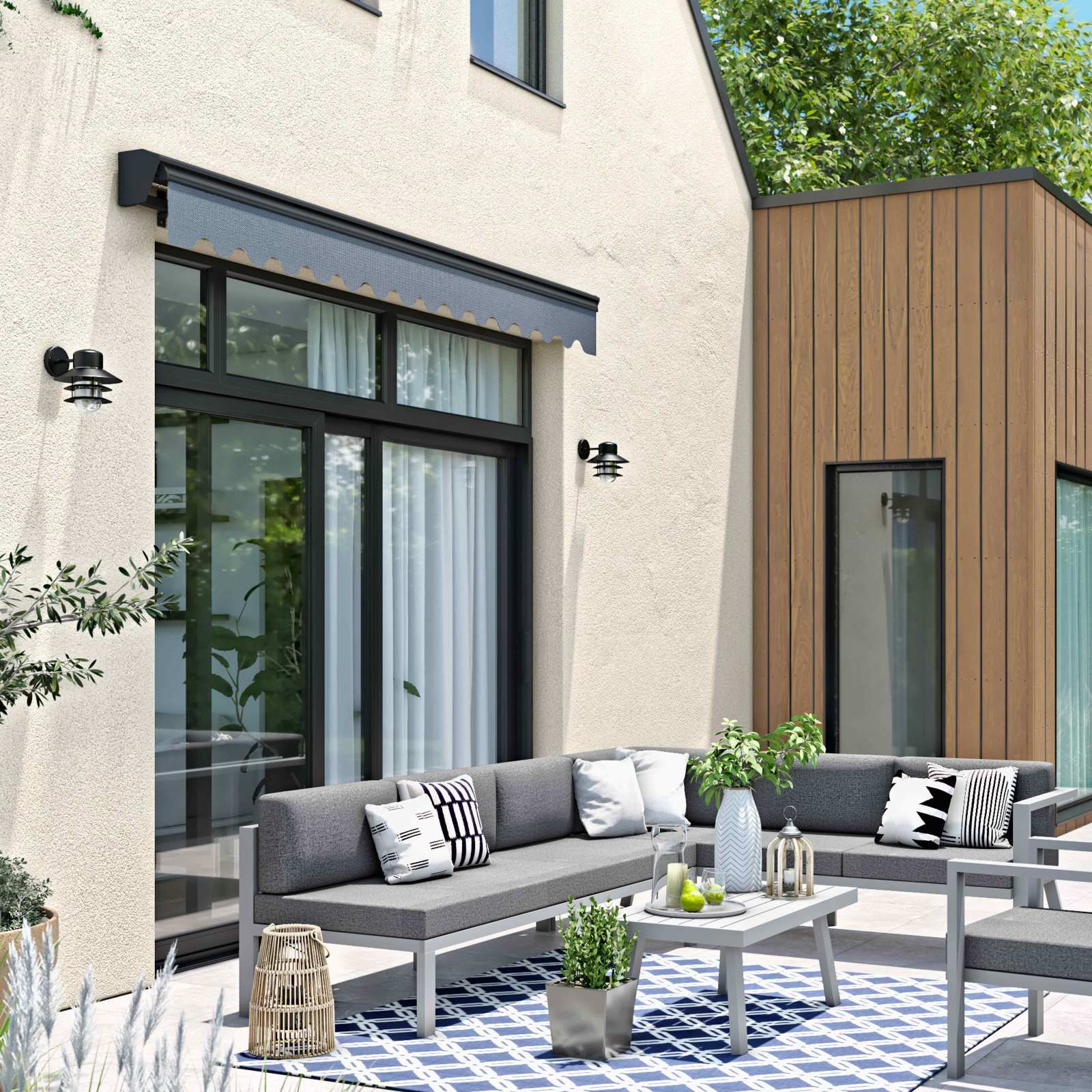 Store banne avec coffre - 3x2,50m