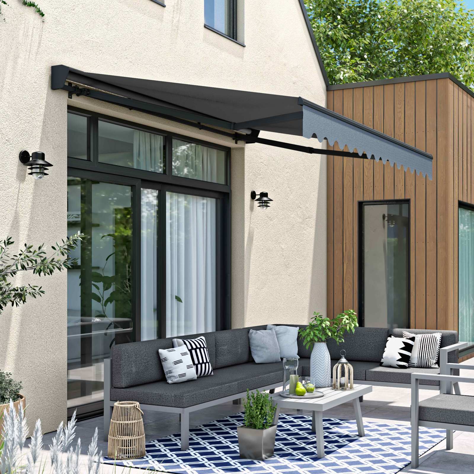 Store banne avec coffre - 3x2,50m