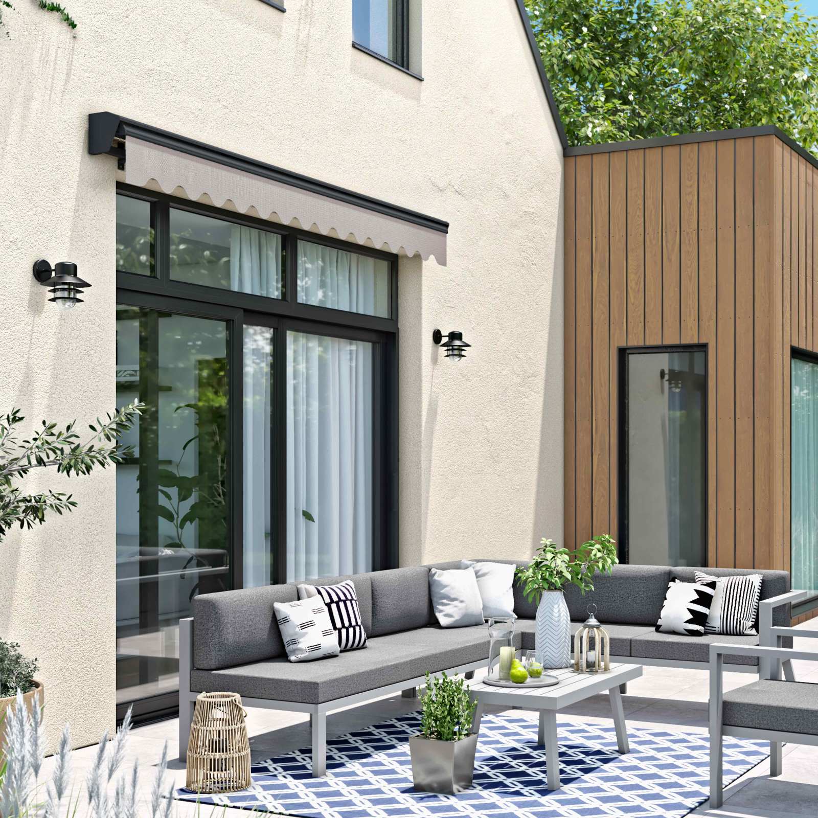 Store banne avec coffre - 3x2,50m