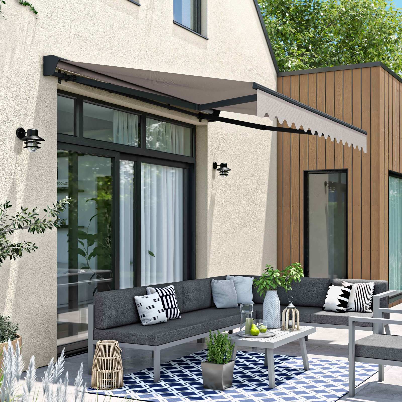 Store banne avec coffre - 3x2,50m