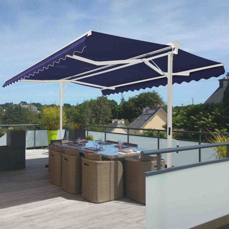 Store double pente avec coffre - 2,95x3m