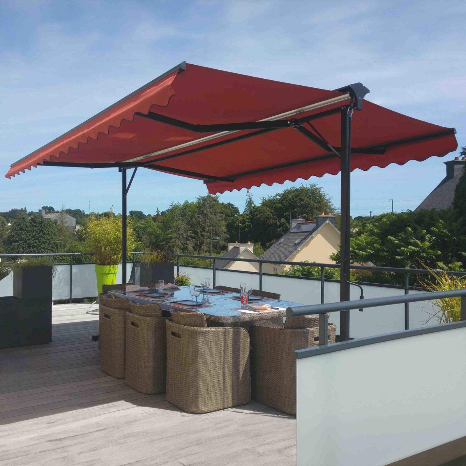 Store double pente avec coffre - 2,95x3m