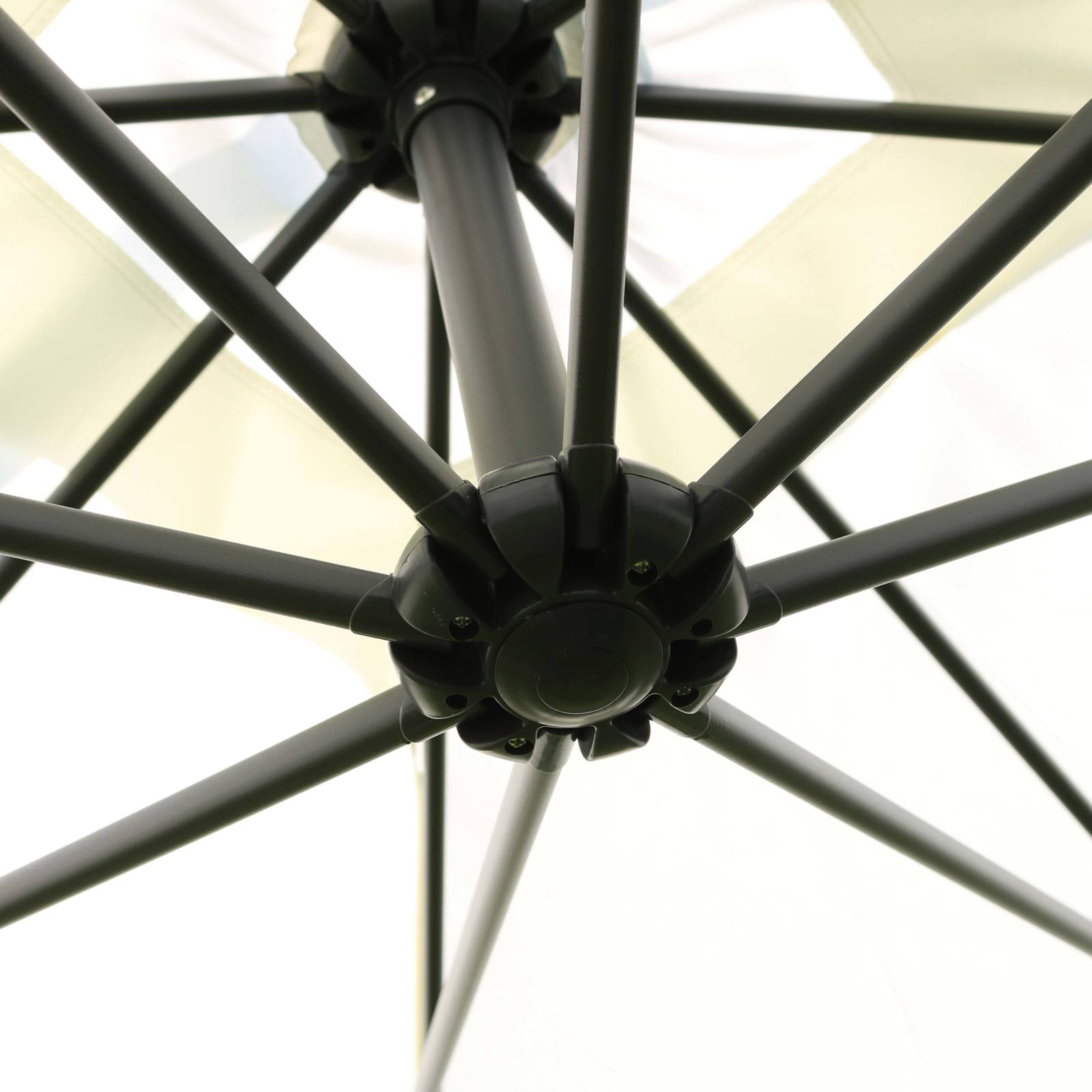 Parasol déporté carré (3x3m) - 160g/m²