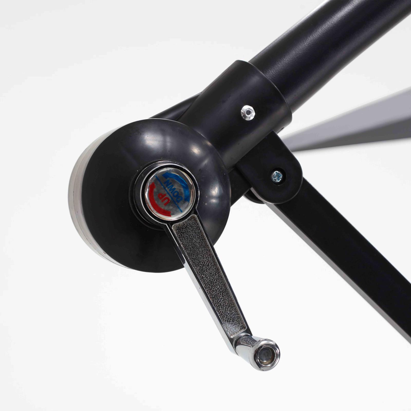 Parasol déporté carré (3x3m) - 160g/m²