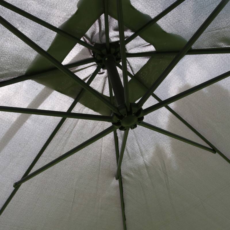 Parasol déporté carré (3x3m) - 160g/m²
