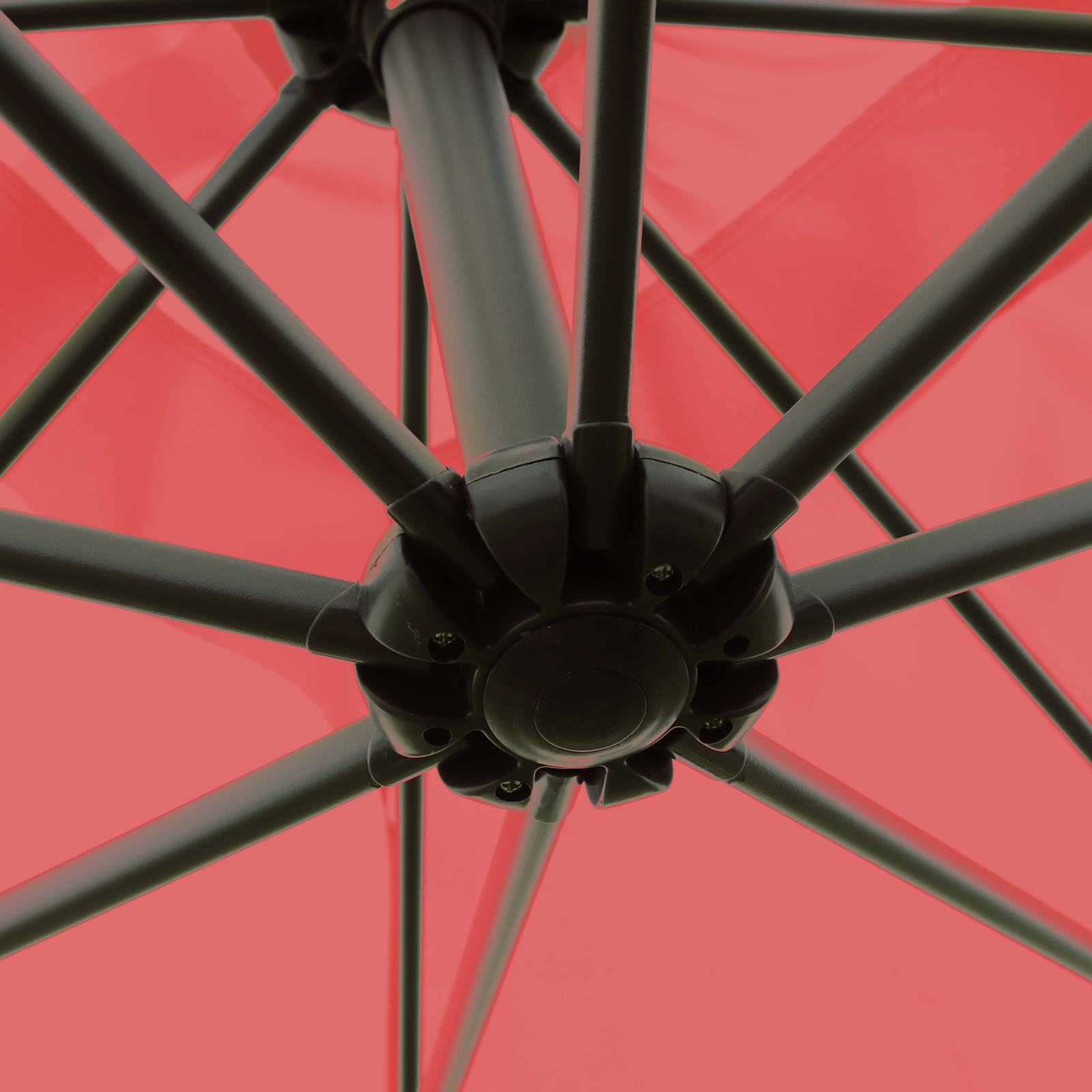 Parasol déporté carré (3x3m) - 160g/m²