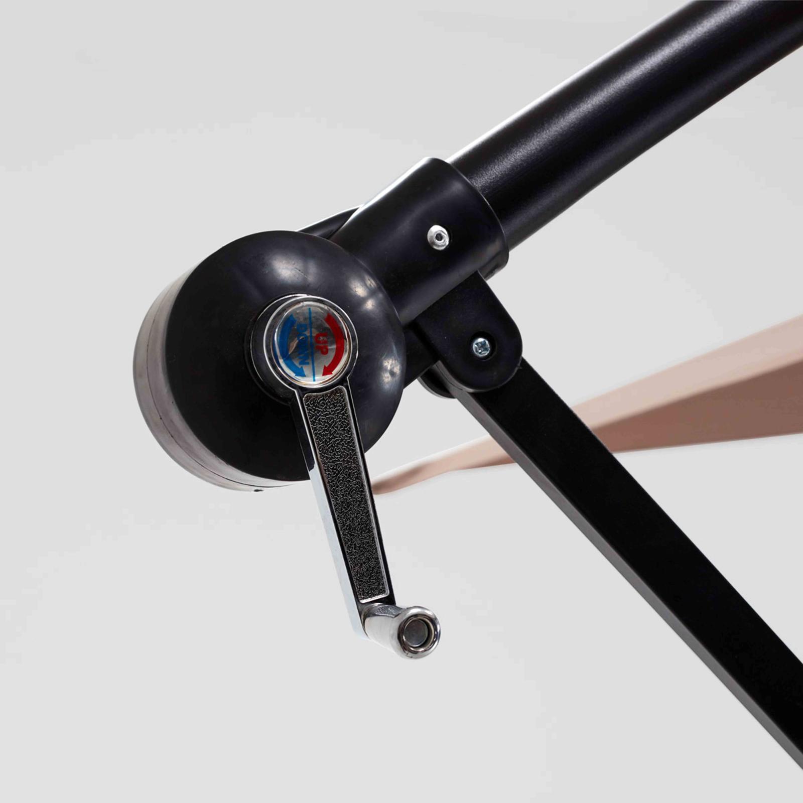 Parasol déporté carré (3x3m) - 160g/m²