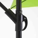 Parasol déporté carré (3x3m) - 160g/m²