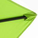 Parasol déporté carré (3x3m) - 160g/m²