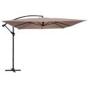 Parasol déporté carré (3x3m) - 160g/m²