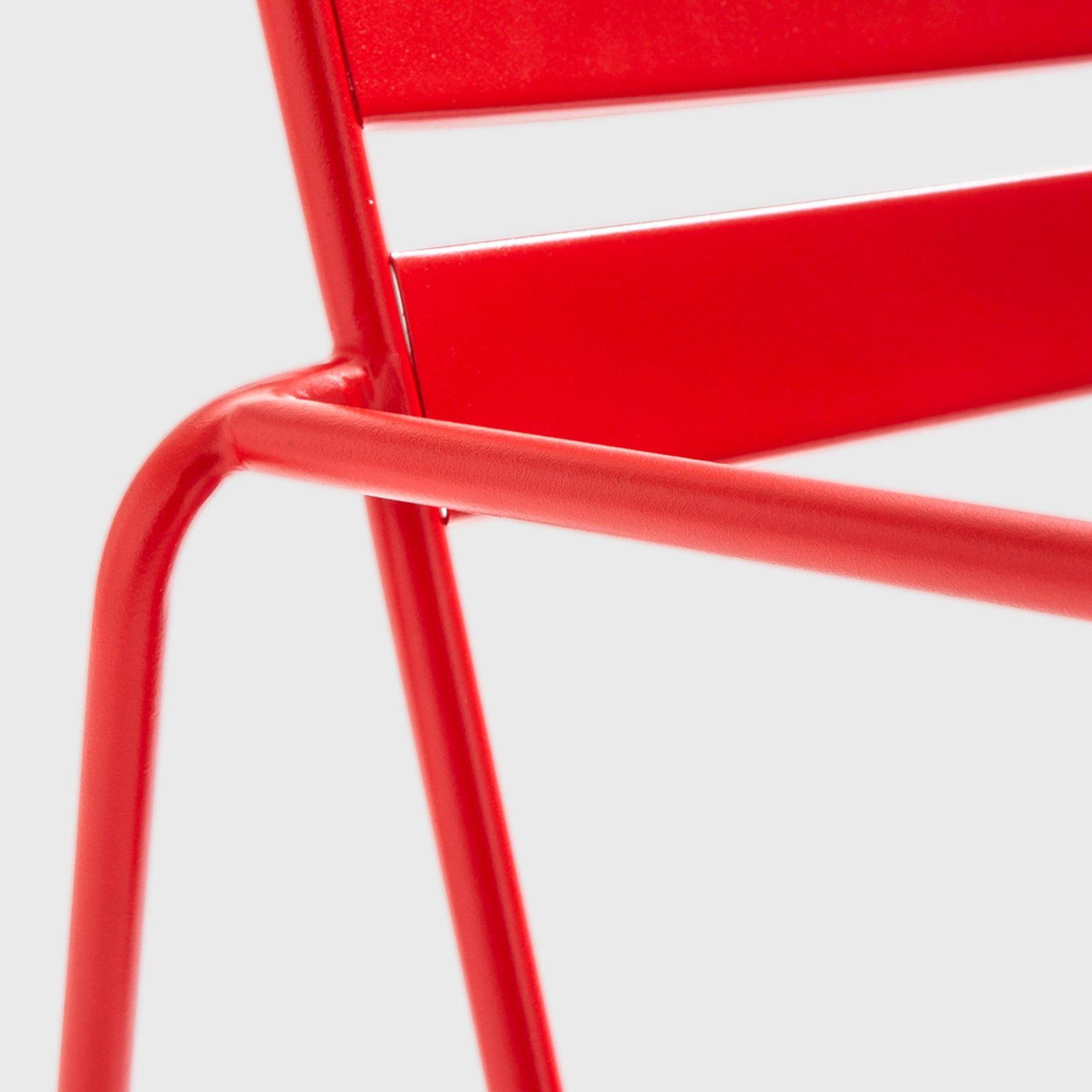 Fauteuil de terrasse design en métal