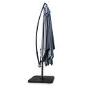 Ensemble parasol déporté inclinable 160g/m² (3 x 3m) + 4 dalles lestées