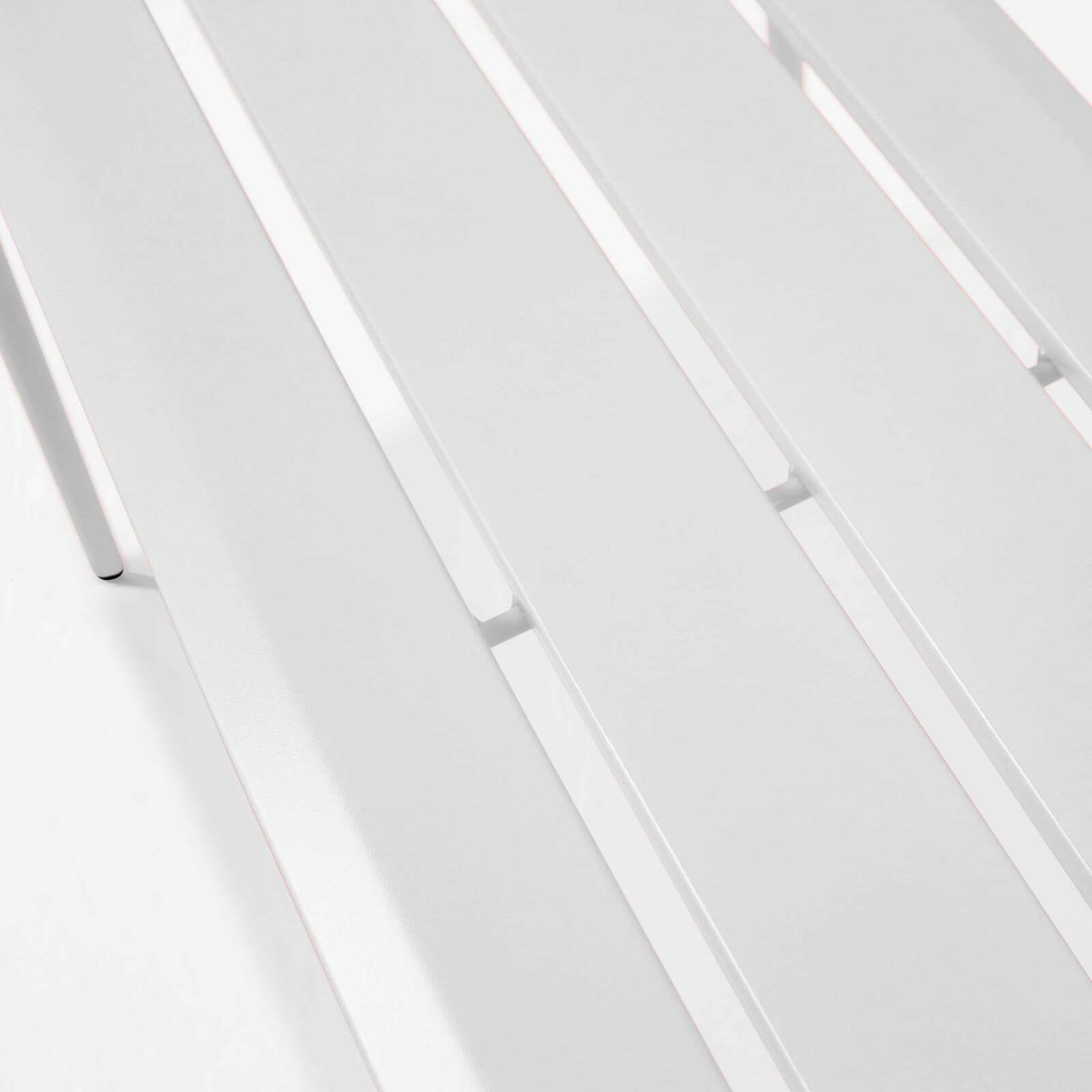 Banquette d'extérieur en métal