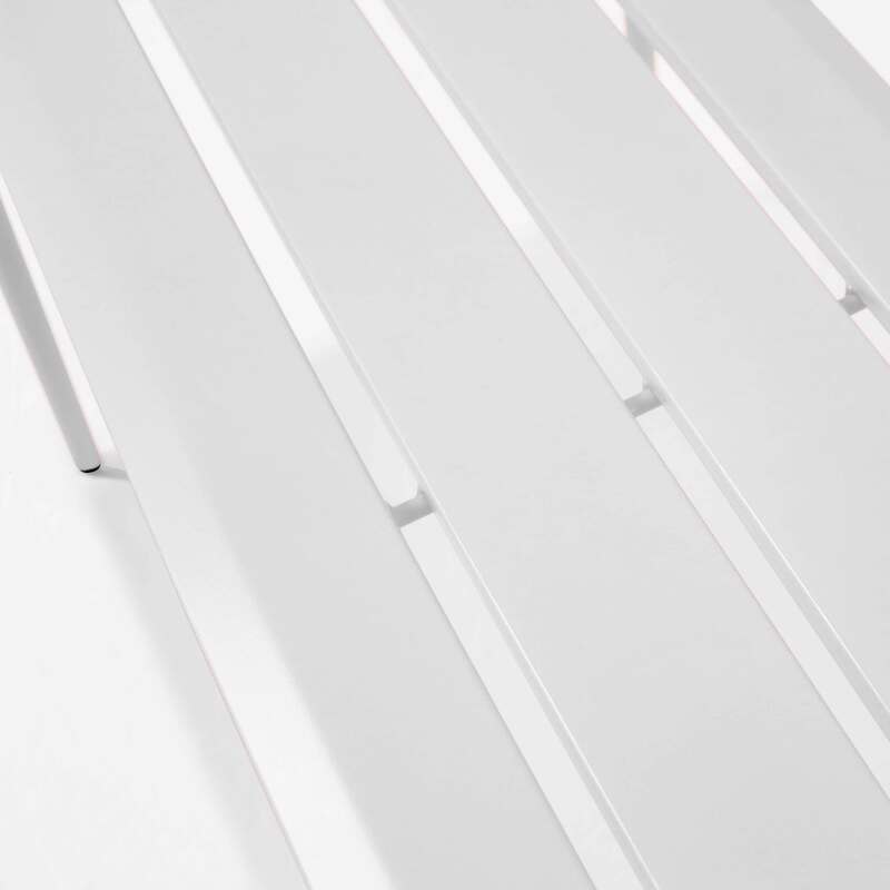 Banquette d'extérieur en métal (2/3)