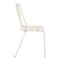 Ensemble table carrée inclinable 70 x 70 cm et 2 chaises en métal