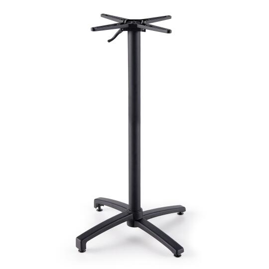 Pied avec système inclinable 108 cm en aluminium | Mobeventpro