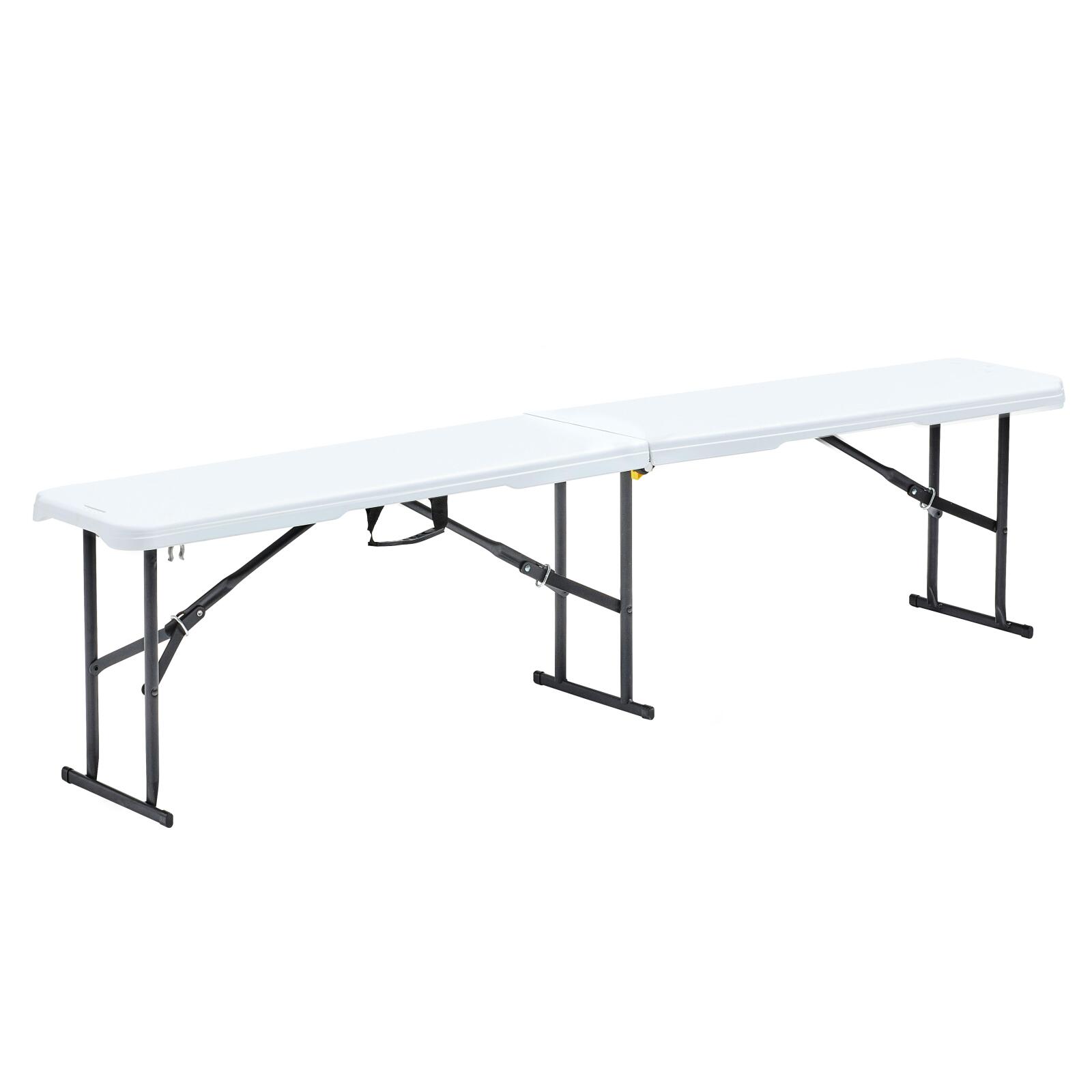 Banc pliant 180cm 3 places